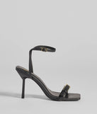 Buckled Up Stiletto Heels
