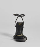 Buckled Up Stiletto Heels
