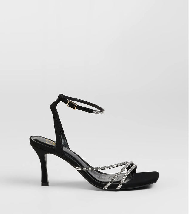 So Icy Rhinestone Kitten Stiletto Heels | Windsor