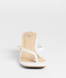 The Best Choice Thong Buckle Mules
