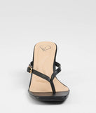 The Best Choice Thong Buckle Mules