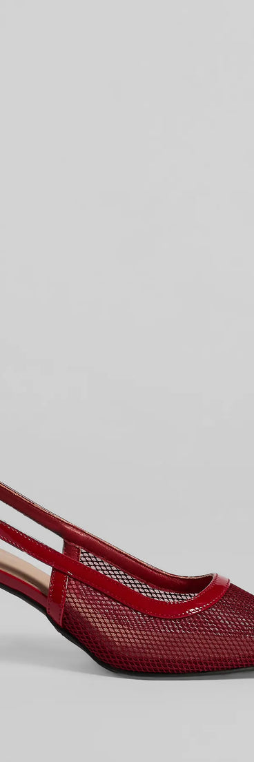 Poised Perfection Pointy Kitten Heel Pumps