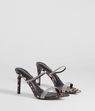 Wild Luxe Leopard And Rhinestone Stiletto Heels