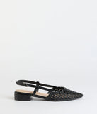 Feels Like Spring Braided Slingback Sandals