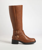 Effortlessly Edgy Under-The-Knee Boots