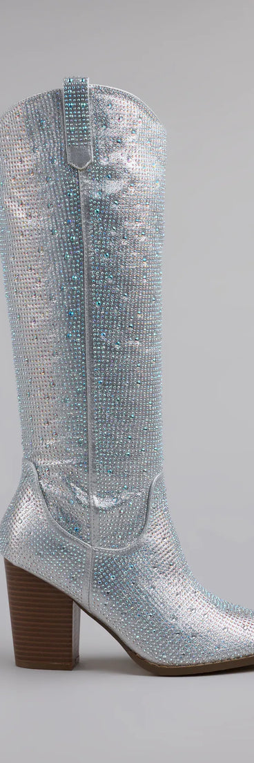 Shimmer And Shine Rhinestone Cowboy Boots
