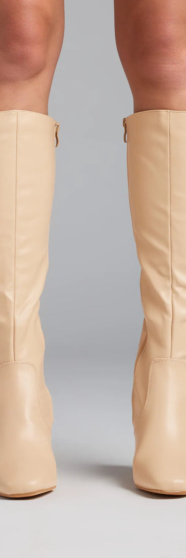Chic Season Under The Knee Boots