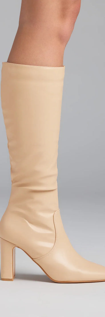 Chic Season Under The Knee Boots