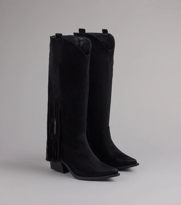 Windsor Trendy Strut Fringe Western Boots Sale Windsor Trendy Strut Fringe Western Boots Sale