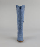 Kick Up the Fun Cowboy Knee High Boots