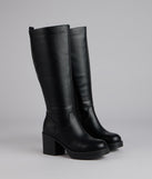 City Edge Wide Calf Platform Boots