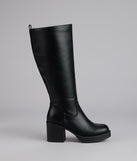 City Edge Wide Calf Platform Boots