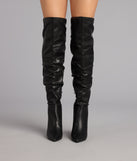 Season’s Sleek Thigh-High Stiletto Boots