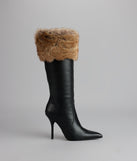 Night Luxe Faux Fur Stiletto Boots