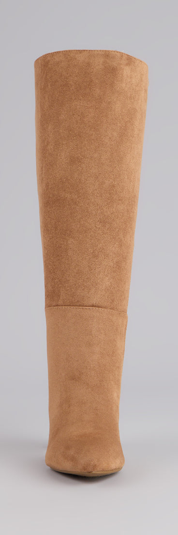 This piece brings trend-right energy to the Fall For Me Wide Calf Knee-High Boots, perfect for fall outfits that stand out.
