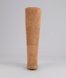 Fall For Me Wide Calf Knee-High Boots