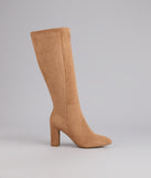 Fall For Me Wide Calf Knee-High Boots