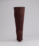 Fall For Me Wide Calf Knee-High Boots