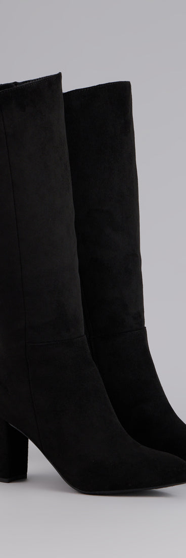 This piece brings trend-right energy to the Fall For Me Wide Calf Knee-High Boots, perfect for fall outfits that stand out.