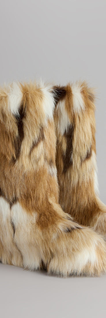 Wild Luxe Faux Fur Boots