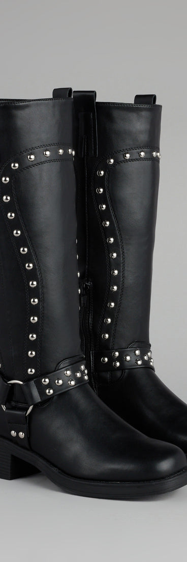 Street Ready Studded Moto Boots