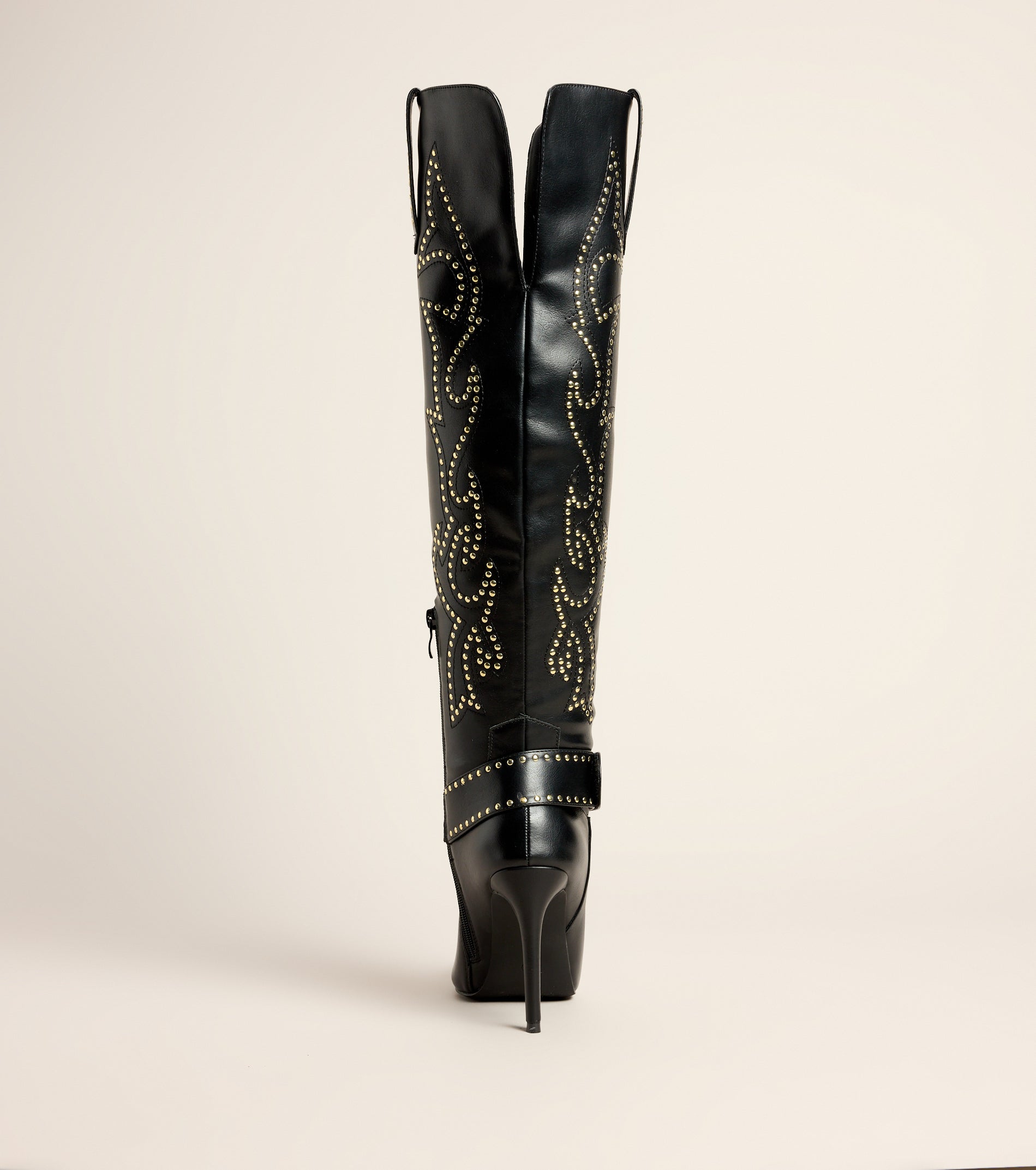Rodeo Afterparty Studded Stiletto Boots | Windsor