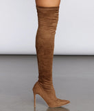 Thigh-High Stiletto Boots