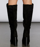 Lovely Days Tall Suede Boots