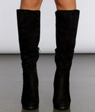 Lovely Days Tall Suede Boots