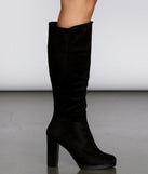 Lovely Days Tall Suede Boots