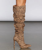 Spotted From Afar Stiletto Boots
