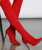 They Call It Love Thigh High Stiletto Boots