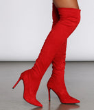They Call It Love Thigh High Stiletto Boots