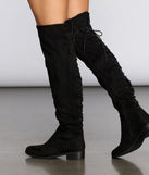 Stay A While Over The Knee Boots