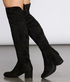 Let Them Look Thigh High Boots