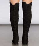 Let Them Look Thigh High Boots