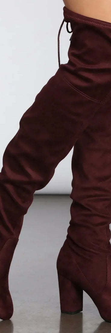 Nice For What Thigh High Boots