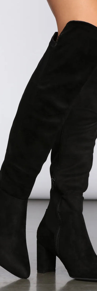 So You Knee High Boots