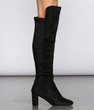 So You Knee High Boots