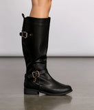 Chic Wide Fit Below The Knee Boots