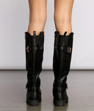 Chic Wide Fit Below The Knee Boots