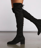 Stylish Must-Have Over The Knee Block Heel Boots