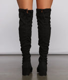 Stylish Must-Have Over The Knee Block Heel Boots