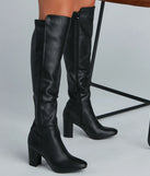 Western Vibes Faux Leather Boots