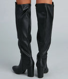 Western Vibes Faux Leather Boots