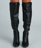 Western Vibes Faux Leather Boots