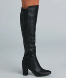 Western Vibes Faux Leather Boots