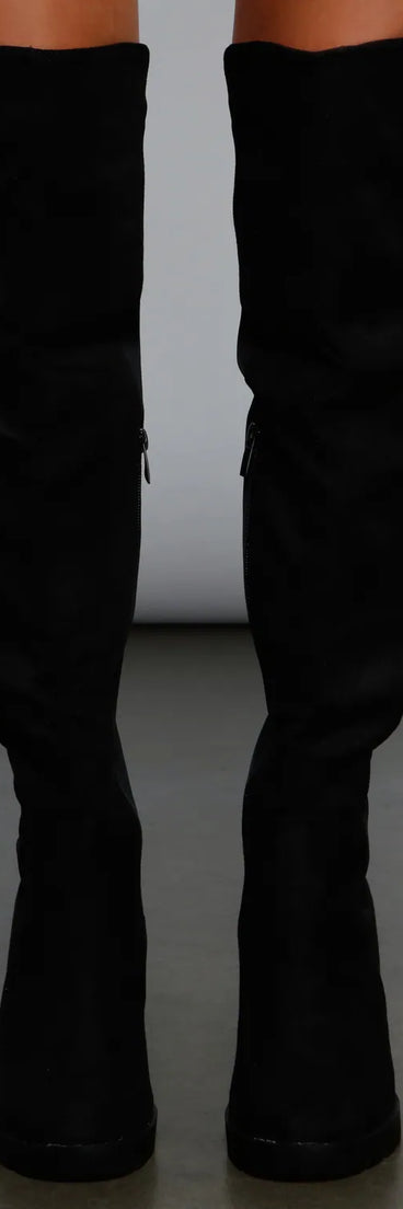 Trendy Lug Sole 50/50 Boots