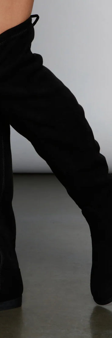 Keep It Casual Over The Knee Boots