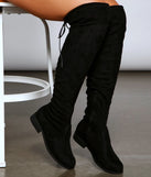 Classic Faux Suede Over-The-Knee Boots
